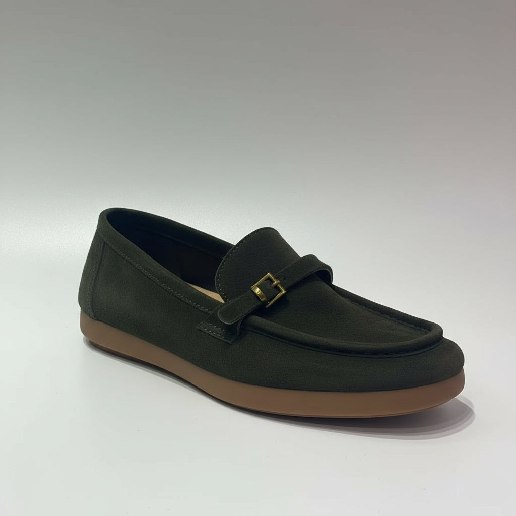 Women Leather Loafers | Glue-Free Construction | OEM Factory Supply