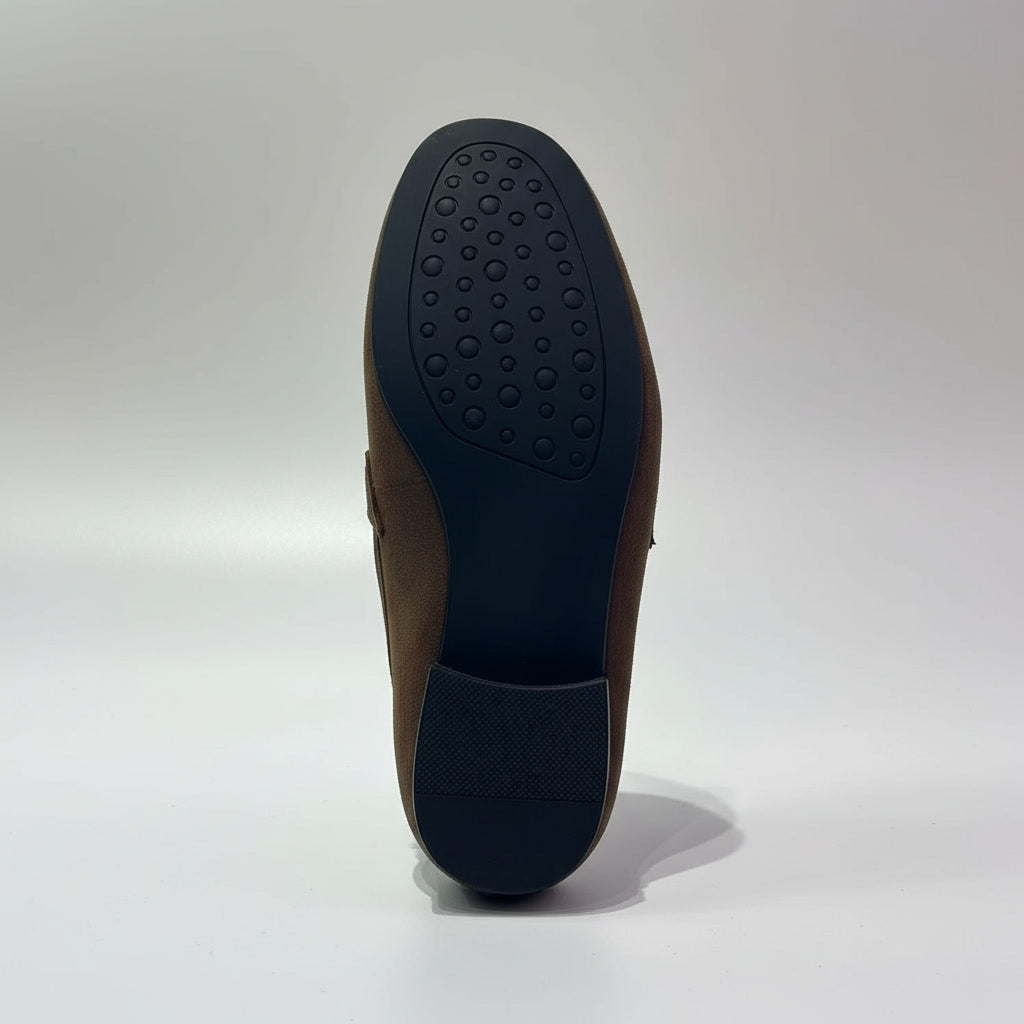 Women Leather Loafers | Glue-Free Construction | OEM Factory Supply