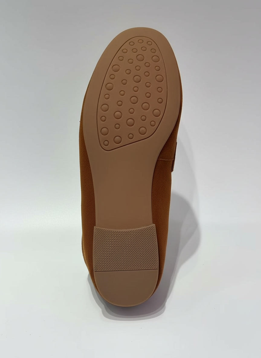 Women Leather Loafers | Glue-Free Construction | OEM Factory Supply
