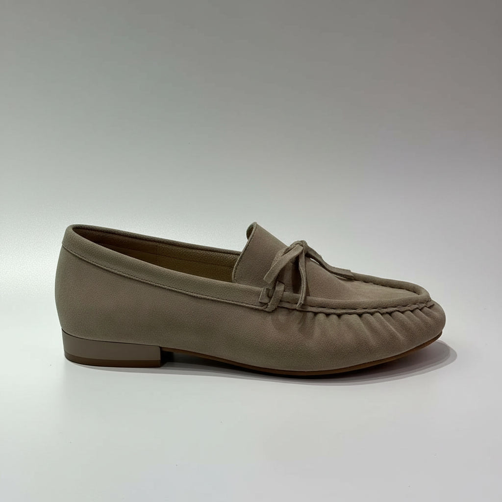 Women Leather Loafers | Glue-Free Construction | OEM Factory Supply