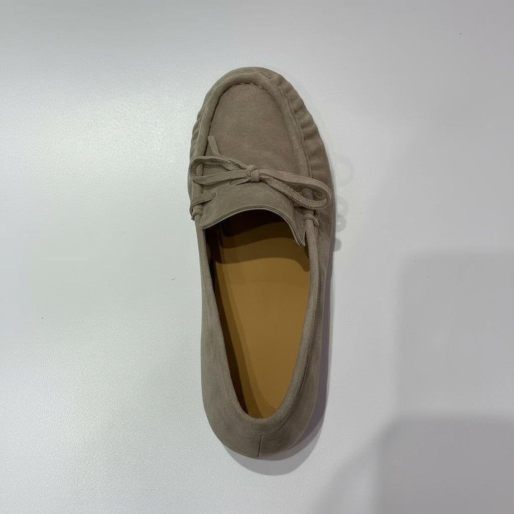 Women Leather Loafers | Glue-Free Construction | OEM Factory Supply