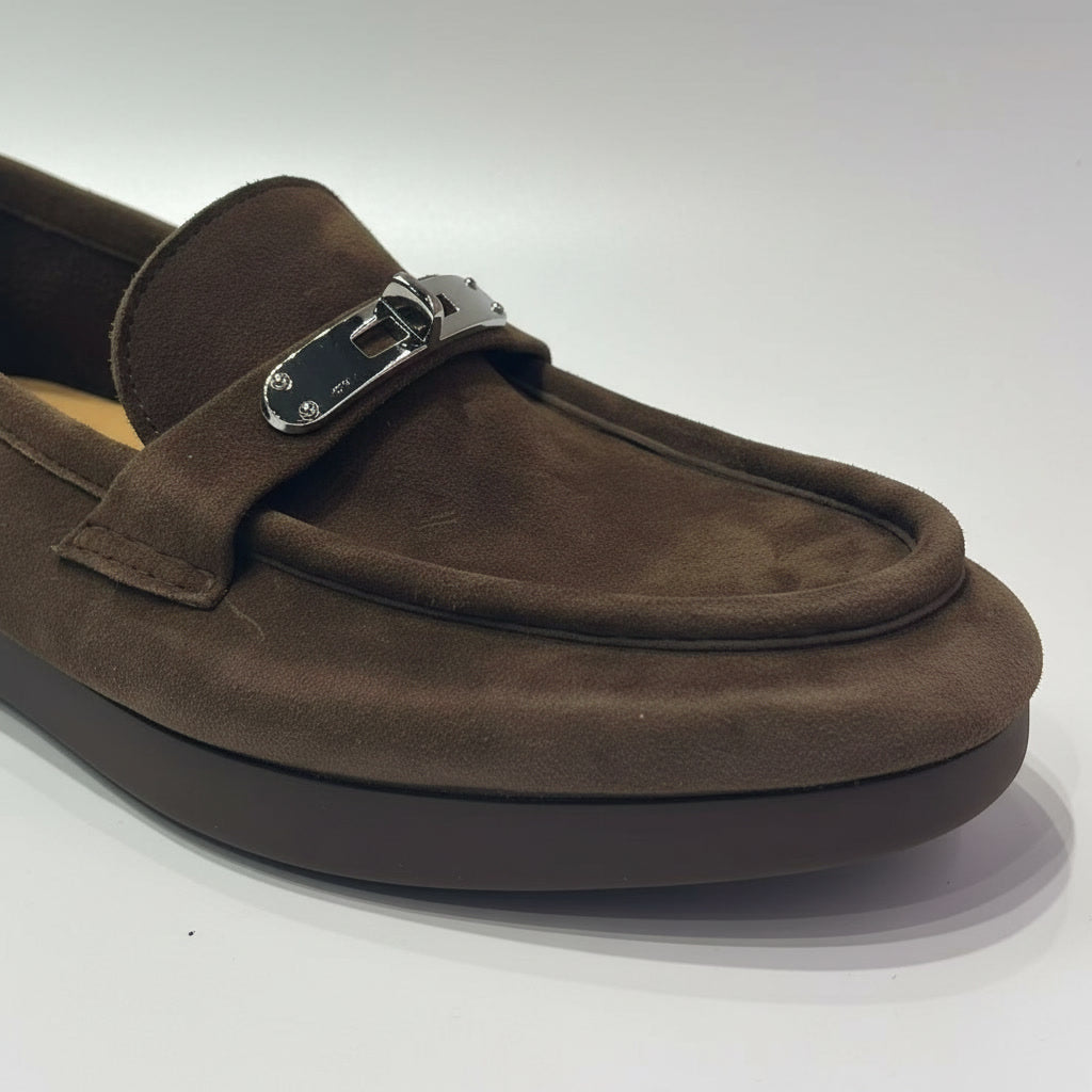 Women Leather Loafers | Glue-Free Construction | OEM Factory Supply