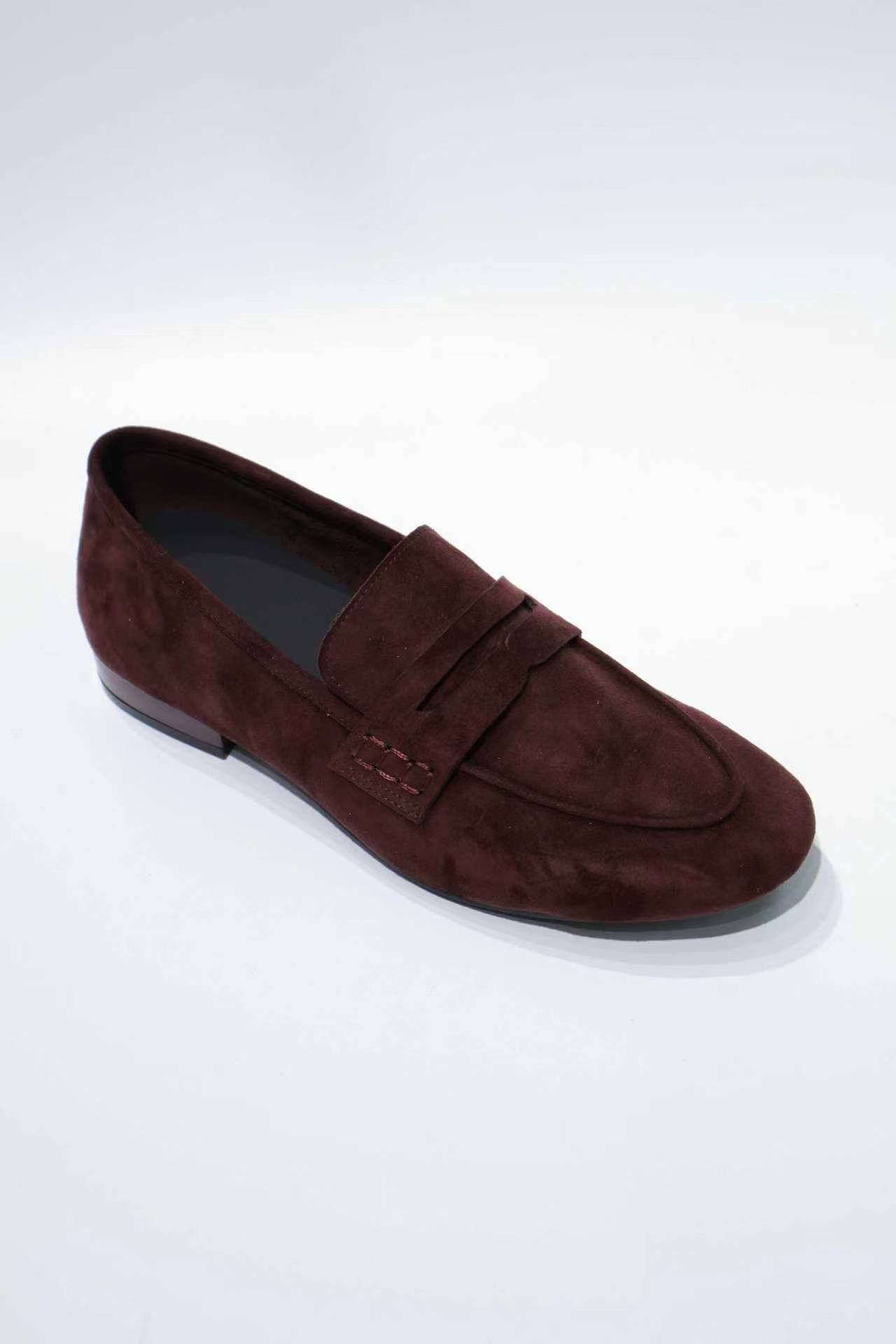 Women Leather Loafers | Glue-Free Construction | OEM Factory Supply