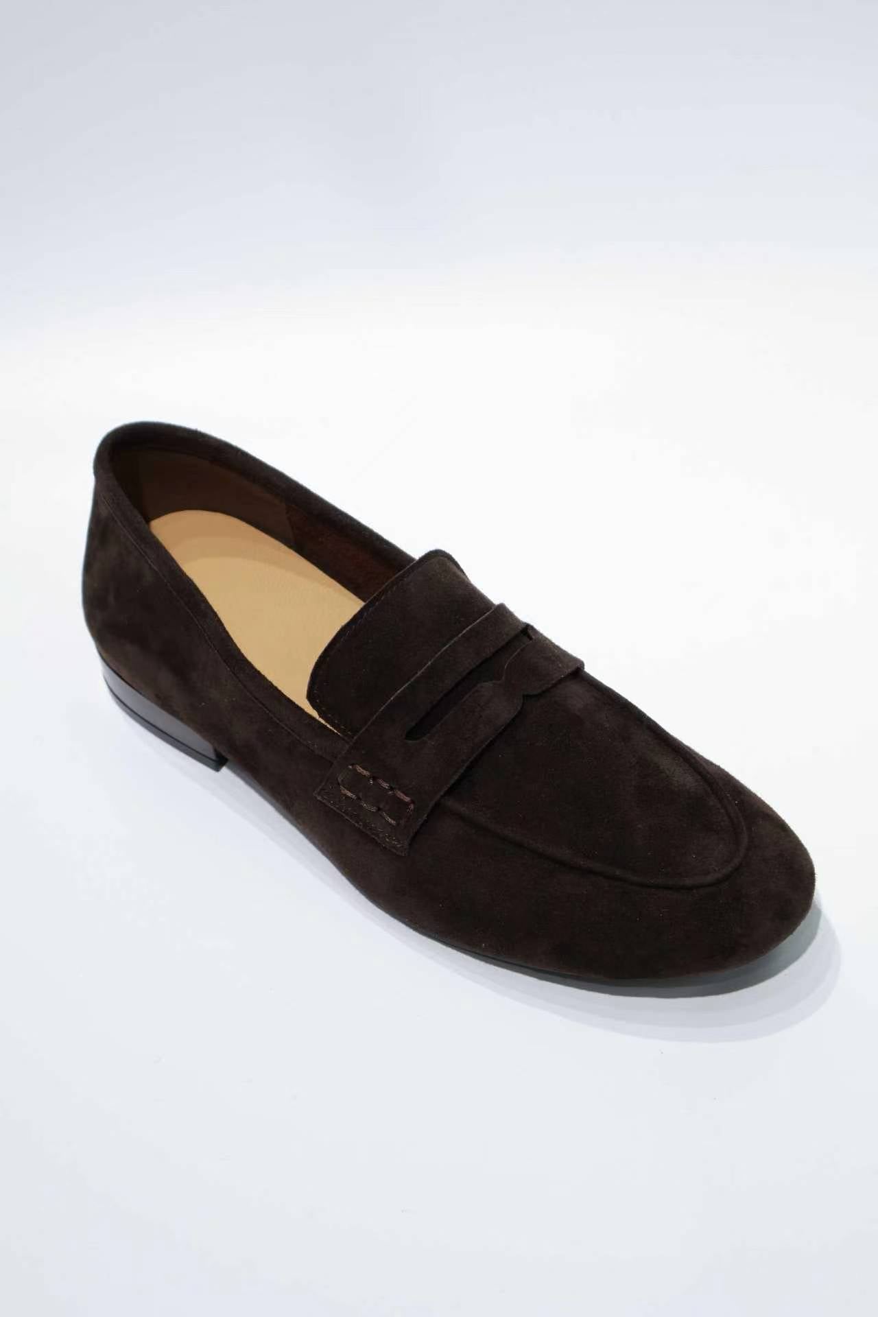 Women Leather Loafers | Glue-Free Construction | OEM Factory Supply